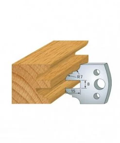 Leman - Jeu De 2 Contre-fers Profilés Ht.40 Mm N°099