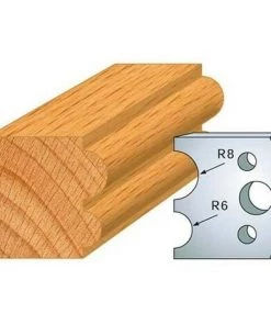 Leman - Jeu De 2 Fers Profilés Acier Ht.40 Mm N°051