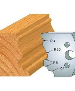 Leman - Jeu De 2 Contre-fers Profilés Ht.50 Mm N°210