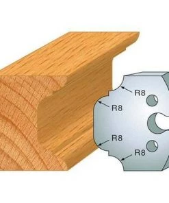 Leman - Jeu De 2 Contre-fers Profilés Ht.50 Mm N°214