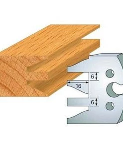 Leman - Jeu De 2 Contre-fers Profilés Ht.50 Mm N°232