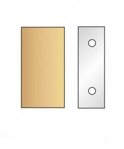 Leman - Jeu De 2 Fers Profilés N°090 Pour Porte-outils Ht.90 Mm