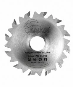 Leman - Lame à Rainer D.100 X 22 X Ht.3,96 Mm Pour Assemblage Lamello, Elu, Bosch
