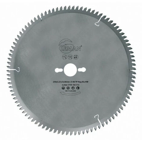 Leman - Lame Carbure 300x32x96z Neg. Tp / Metaux Non-Ferreux 3 Leman - Lame Carbure 300x32x96z Neg. Tp / Metaux Non-Ferreux