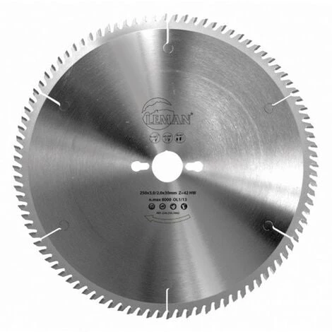 Leman - Lame Carbure 350x30x84z Pos. Tp / Metaux Non-Ferreux 3 Leman - Lame Carbure 350x30x84z Pos. Tp / Metaux Non-Ferreux