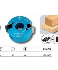 Leman - Porte-outils à Profiler Diamètre 78 Mm Haut. 40 Mm - 078.40.30