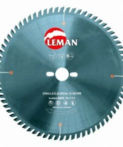 Leman - Lame Hm Micro-Grain Mise à Format 350x30x108z Alt. / Bois