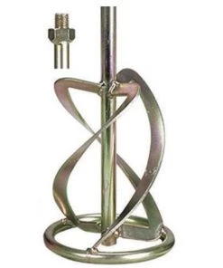 Malaxeur Pour Matériaux Lourds D. 120 Mm L. 590 Mm Filetage M14 - ABR122 - Leman