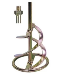 Malaxeur Pour Plâtres Et Mortiers D. 160 Mm L. 590 Mm Filetage M14 - ABR161 - Leman