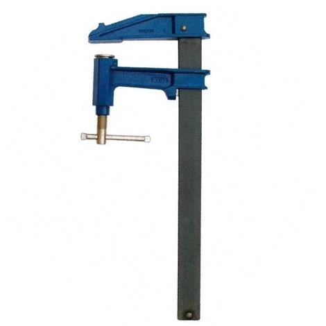 Serre-joint à Pompe Saillie 150 Mm Section 40 X 10 Mm L. 500 Mm - 150.410.050 - Leman 3 Serre-joint à Pompe Saillie 150 Mm Section 40 X 10 Mm L. 500 Mm - 150.410.050 - Leman