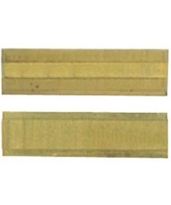 Lot De 10 Plaquettes Carbure - Revêtement Titane KO1 20x5,5x1,1 Mm 4 Coupes Pour Bois - 800.205.51TIN - Leman