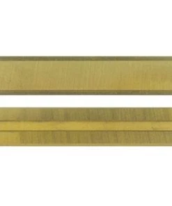 LEMAN Lot De 10 Plaquettes Carbure - Revêtement Titane KO1 50x10x1,5 Mm Système Versofix 4 Coupes Pour Bois - 800.510.01 - Le