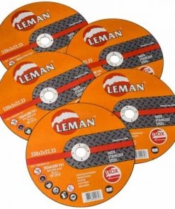 LEMAN Disques Fer Fins à Tronçonner Ø 230 Mm -LEMAN Soldes Boutique 11966 2