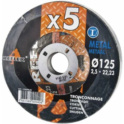 LEMAN Disque Fer Ø 125 Mm 5 Pièces 3 LEMAN Disque Fer Ø 125 Mm 5 Pièces