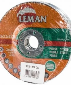 LEMAN Disques Materiaux Ø 125 Mm 5 Pièces