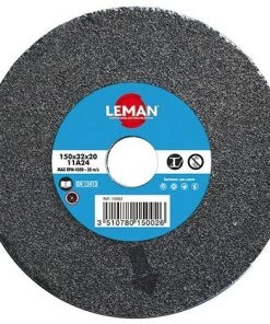 Meule Vitrifiée Grise à Sec D. 200 X Al. 32 X Ep. 20 Mm Gr. 60 - 22006 - Leman - Gris - Gris