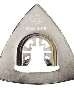 Plateau De Ponçage Diamanté Pour Outil Oscillant 80x80 Mm Pour Carrelage Et Béton - 4019.01 - Leman