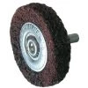 LEMAN Roue De Finition Sur Tige Pour Décapage Doux Bois Et Métaux D. 75 Mm - Q. 6 X 28 Mm - Ep. 10 Mm - Gr. 60 - 370.01 - Lem -LEMAN Soldes Boutique 15060984 1