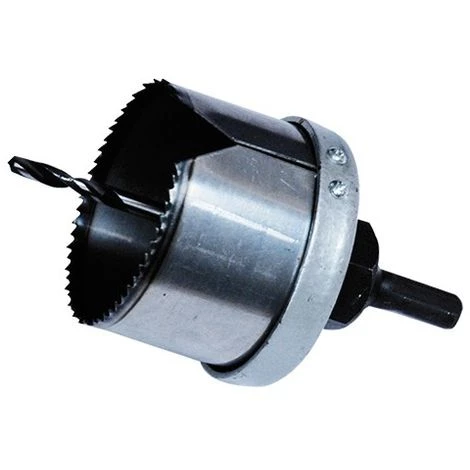 Scie Cloche D. 65 Mm Ht. 40 Mm Pour Bois, Plâtre - 50065 - Leman 3 Scie Cloche D. 65 Mm Ht. 40 Mm Pour Bois, Plâtre - 50065 - Leman