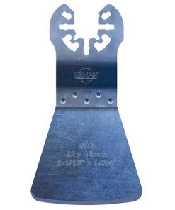 Spatule Flexible - Acier Carbone Pour Outil Oscillant L. 52 Mm Pour Bois Et Moquette - 4010.01 - Leman