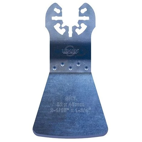 Spatule Flexible - Acier Carbone Pour Outil Oscillant L. 52 Mm Pour Bois Et Moquette - 4010.01 - Leman 3 Spatule Flexible - Acier Carbone Pour Outil Oscillant L. 52 Mm Pour Bois Et Moquette - 4010.01 - Leman