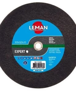 10 Disques à Tronçonner Rail De Chemin De Fer, Fonte à Moyeu Plat - D. 350 X Al. 25,4 X Ep. 4 Mm - 1104355 - Leman