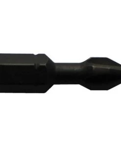 2 Embouts De Vissage Série 1/4" 25 Mm - Pozidriv PZ2 - Impact - 51202IMP.02 - Leman