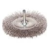LEMAN Brosse Circulaire Sur Tige Fil Inox Ondulé Décapage Dur D. 100 Mm - Q. 6 X 30 Mm - Ep. 9 Mm - Fil 0,30 - 330.100I - Lem -LEMAN Soldes Boutique 15061532 1
