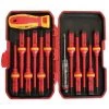 Coffret De 12 Tournevis Isolés "électricien" - 57012 - Leman