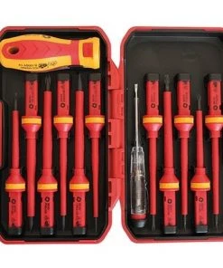 Coffret De 12 Tournevis Isolés "électricien" - 57012 - Leman