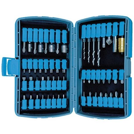 Coffret De 56 Pièces De Foret Bois + Embouts - 56056 - Leman 3 Coffret De 56 Pièces De Foret Bois + Embouts - 56056 - Leman