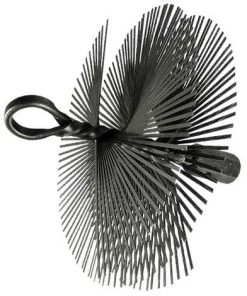 Hérisson Rond Acier Spécial Cheminée Filetage M12 D. 150 Mm - 7890.150 - Leman