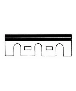 Jeu De 2 Fers HSS, Réaffûtables, Pour Rabots Portatifs 78x25x3 Mm VIRUTEX Pour Bois - 140.541.00 - Leman