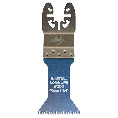 Lame De Scie Plongeante Denture Japonaise Bi-métal Pour Outil Oscillant L. 45 Mm Pour Bois - 4045DJ.01 - Leman 3 Lame De Scie Plongeante Denture Japonaise Bi-métal Pour Outil Oscillant L. 45 Mm Pour Bois - 4045DJ.01 - Leman