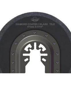 Lame De Scie Segment Diamantée Pour Outil Oscillant D. 87 Mm Pour Verre Et Tuile - 4018.01 - Leman