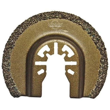 Lame De Scie Segment Fin à Concretion Carbure HM Pour Outil Oscillant D. 65 Mm Pour Carrelage Et Béton - 4016.01 - Leman 3 Lame De Scie Segment Fin à Concretion Carbure HM Pour Outil Oscillant D. 65 Mm Pour Carrelage Et Béton - 4016.01 - Leman