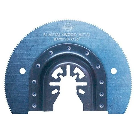 Lame De Scie Segment Moyeu Deporté Ð Bi-métal Pour Outil Oscillant D. 87 Mm Pour Bois Et Métal - 4009.01 - Leman 3 Lame De Scie Segment Moyeu Deporté Ð Bi-métal Pour Outil Oscillant D. 87 Mm Pour Bois Et Métal - 4009.01 - Leman