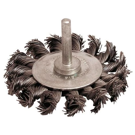 LEMAN Lot De 10 Brosses Circulaires Sur Tige Fil Acier Torsadé 0,50 Mm D.70 Mm Q.6 Mm Métal - Décapage Extra Dur - 210.070V - 3 LEMAN Lot De 10 Brosses Circulaires Sur Tige Fil Acier Torsadé 0,50 Mm D.70 Mm Q.6 Mm Métal - Décapage Extra Dur - 210.070V -