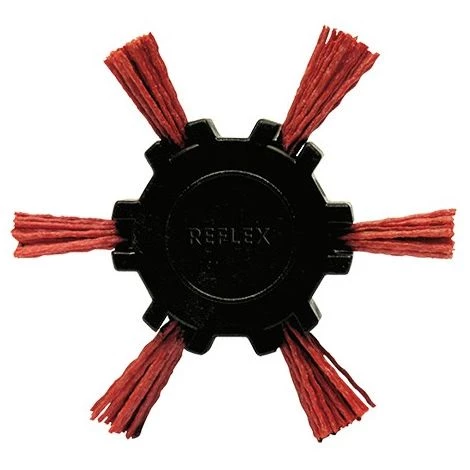 LEMAN Lot De 10 Brosses éventails Sur Tige Fil Nylon Décapage Doux Bois/métal D. 100 Mm - Q.6 Mm - Ep.23 Mm - Gr.80 - 140.101 3 LEMAN Lot De 10 Brosses éventails Sur Tige Fil Nylon Décapage Doux Bois/métal D. 100 Mm - Q.6 Mm - Ep.23 Mm - Gr.80 - 140.101