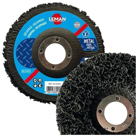 Lot De 10 Disques Nylon Bombés Pour Bois Et Métal - D. 115 X Al. 22,23 X Ep. 15 Mm - 4111570 - Leman 3 Lot De 10 Disques Nylon Bombés Pour Bois Et Métal - D. 115 X Al. 22,23 X Ep. 15 Mm - 4111570 - Leman