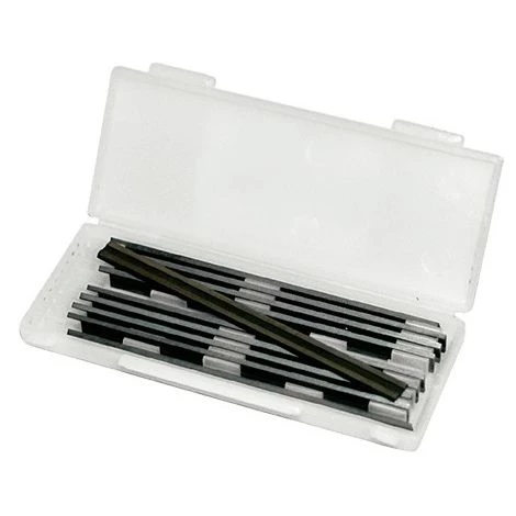 Lot De 10 Fers De Rabot Réversibles KO5 78x5,5x1,1 Mm Pour Bois - 7142.778.10 - Leman 3 Lot De 10 Fers De Rabot Réversibles KO5 78x5,5x1,1 Mm Pour Bois - 7142.778.10 - Leman