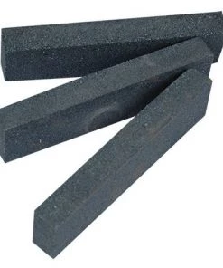 Lot De 10 Pierres à Gréser Pour Béton 200 X 50 X Ep. 25 Mm Gr. 120 - 7020012 - Leman