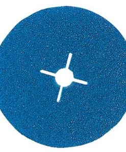 Lot De 25 Disques Fibre Zirconium D. 125 Mm Gr. 60 Pour Inox - 6212560 - Leman