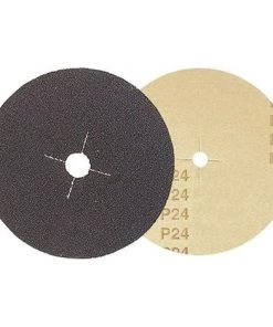 Lot De 25 Disques Papier Parquet Carbure Silicium D. 150 X Al. 12 Mm Gr. 80 - 4815080 - Leman