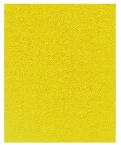 Lot De 4 Feuilles Papier Corindon Jaune 230 X 280 Mm Gr. 60 Pour Bois Et Métal - PC.01 - Leman