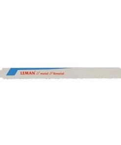 Lot De 5 Lames De Scie Sabre Bi-métal Lu. 210 Mm Pas 1 Mm Coupe Droite - 7720.05 - Leman