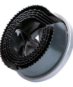 Lot De 5 Scies Cloche Multi-lames Ht. 40 Mm Pour Bois - 5030 - Leman