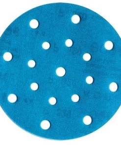 LEMAN Lot De 50 Disques Auto-agrippant Pour Ponceuse Orbitale D. 150 Mm Gr. 80 17 Trous Pour Bois Et Métal - 150.17.081 - Lem