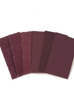 Lot De 50 Patins Auto-agrippant Pour Cale à Poncer 73 X 125 Mm Gr. 120 Pour Bois Et Métal - 9837212 - Leman