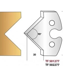 LEMAN Paire De Fers De Toupie Hauteur 50 Mm N° 277 - Pointe 90°